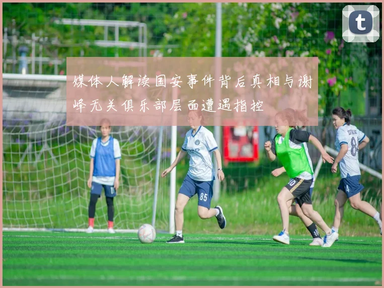 媒体人解读国安事件背后真相与谢峰无关俱乐部层面遭遇指控